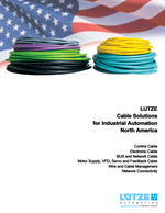 LUTZE Cable Solutions for Industrial Automation Catalog North America - LUTZE Inc
